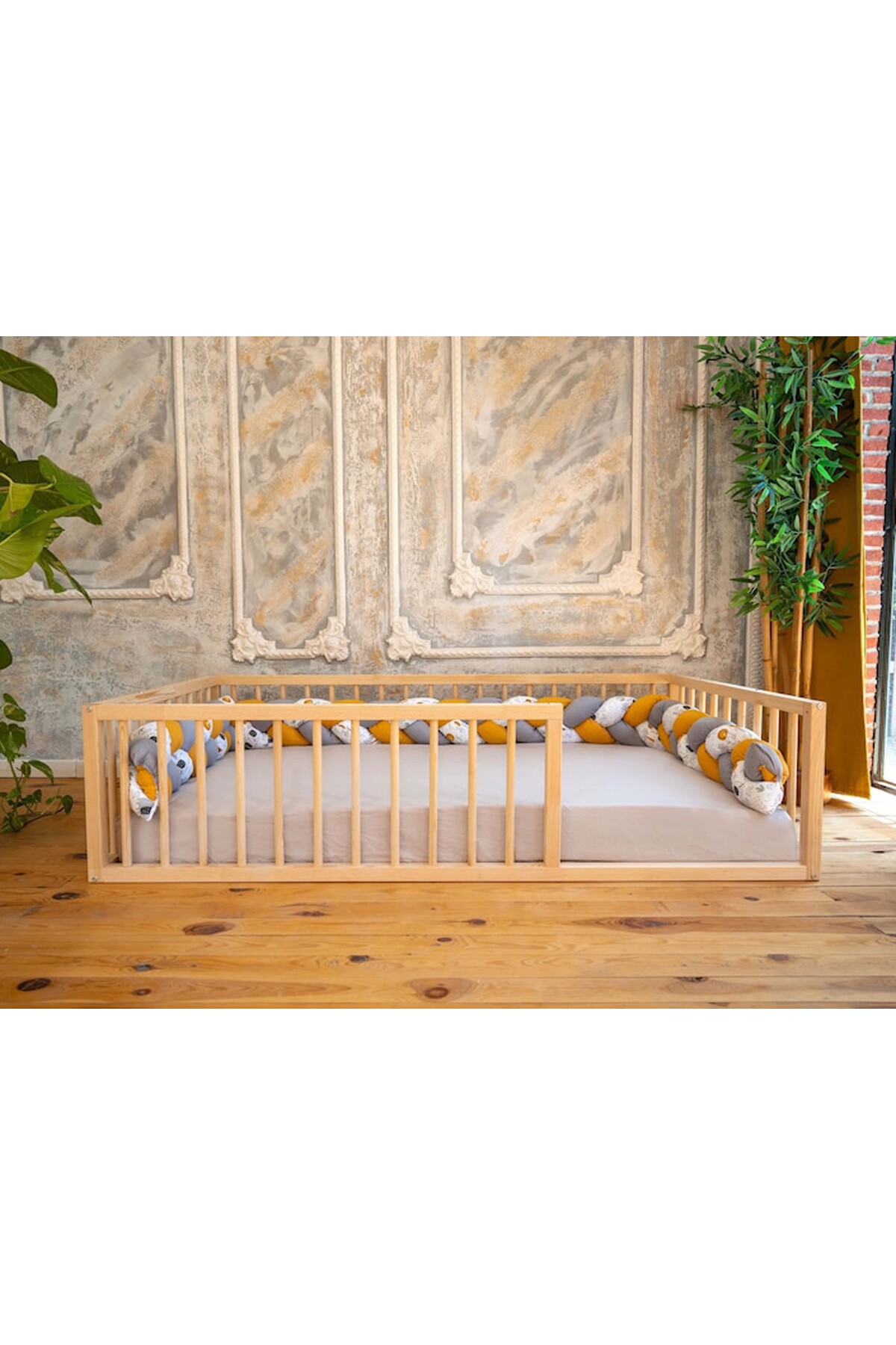 Montessori Ahşap Karyola -montessori Karyola - Montessori Yatak