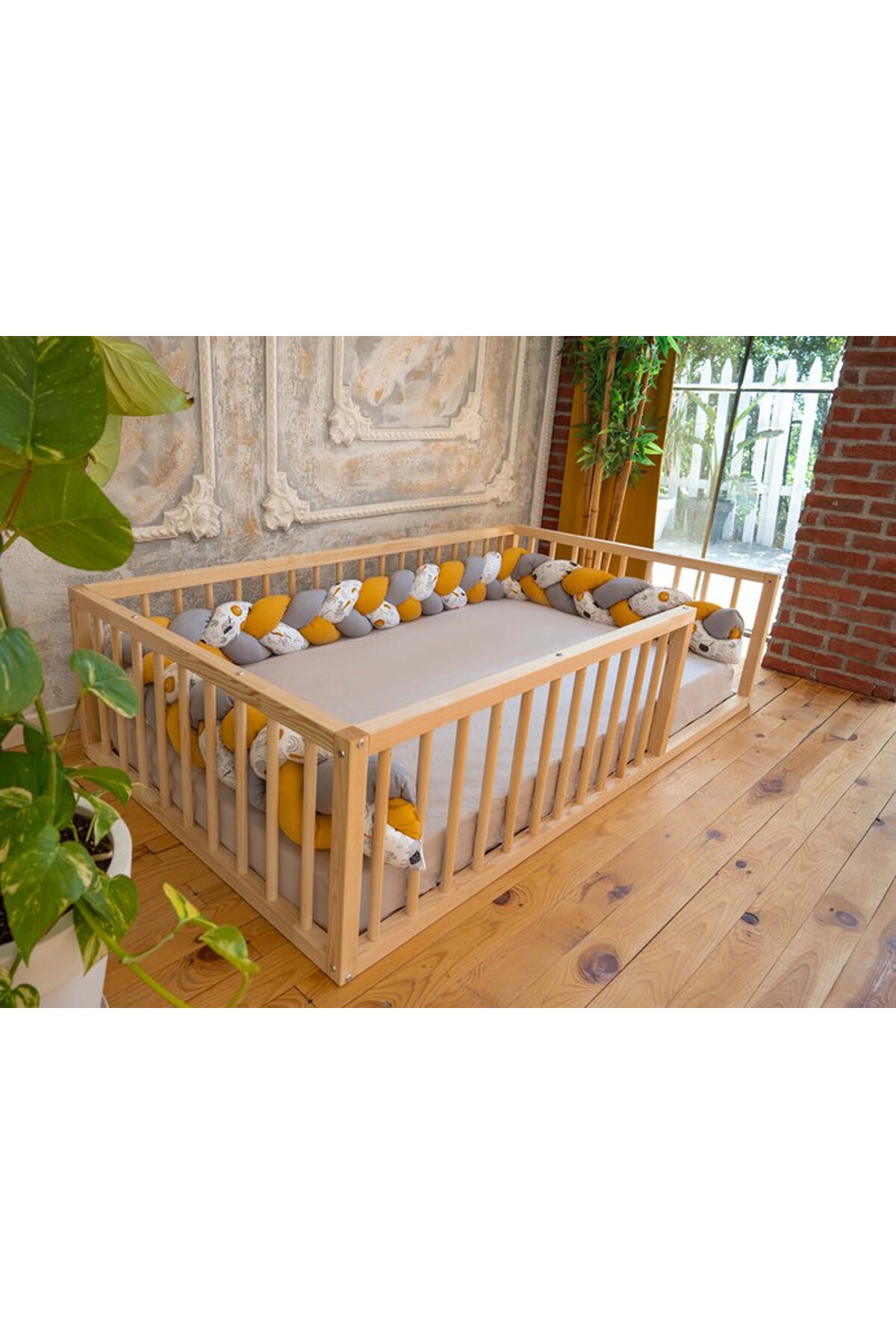 Montessori Ahşap Karyola -montessori Karyola - Montessori Yatak
