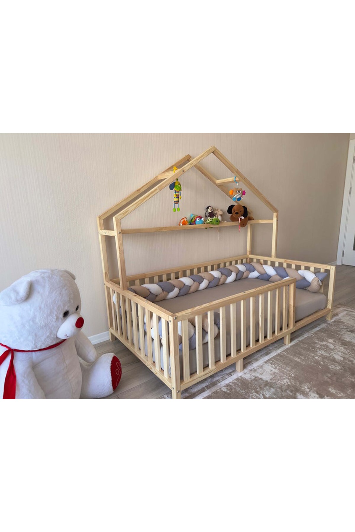 Montessori Ahşap Karyola - Montessori Yatak - Montessori Karyola - Oppipo-18