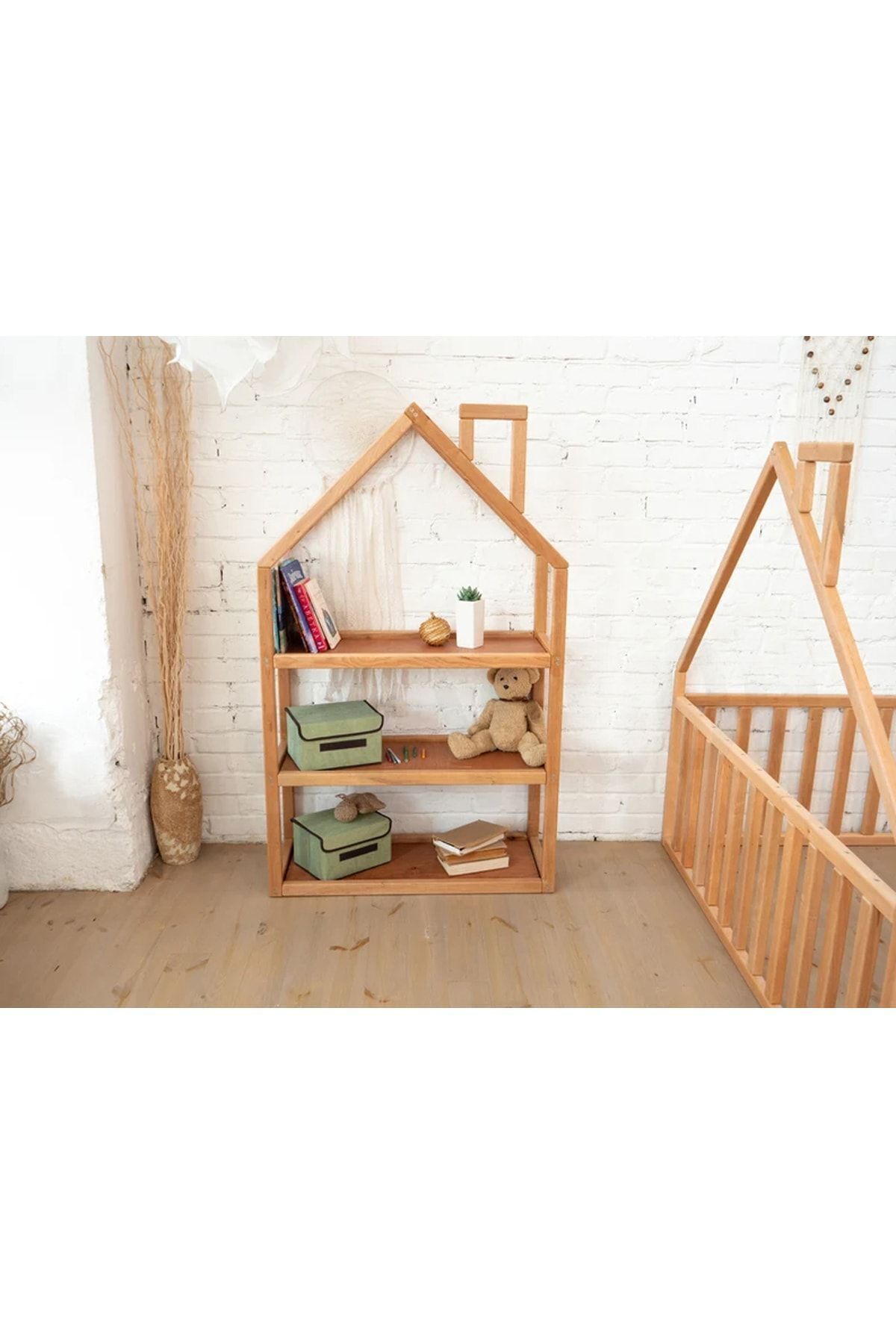 Montessori Kitaplık - Çocuk Odası Kitaplık