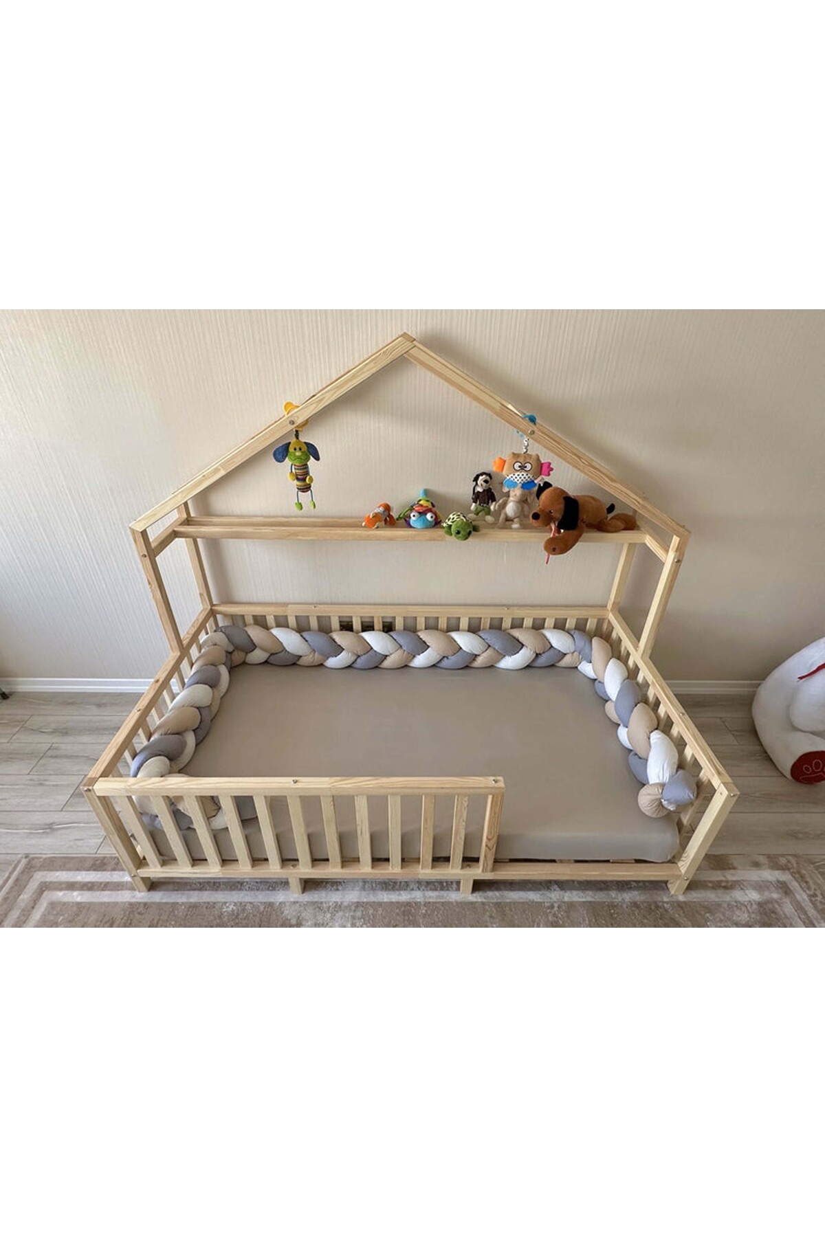 Montessori Ahşap Karyola - Montessori Yatak - Montessori Karyola - Oppipo-18