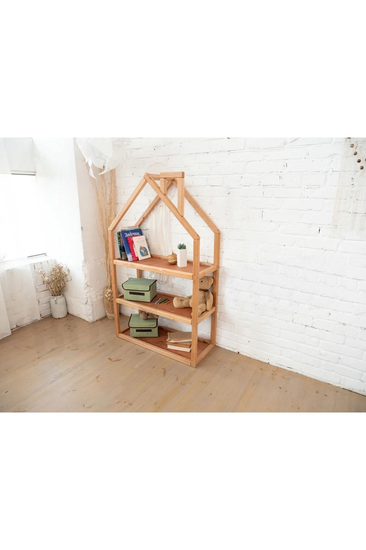 Montessori Kitaplık - Çocuk Odası Kitaplık