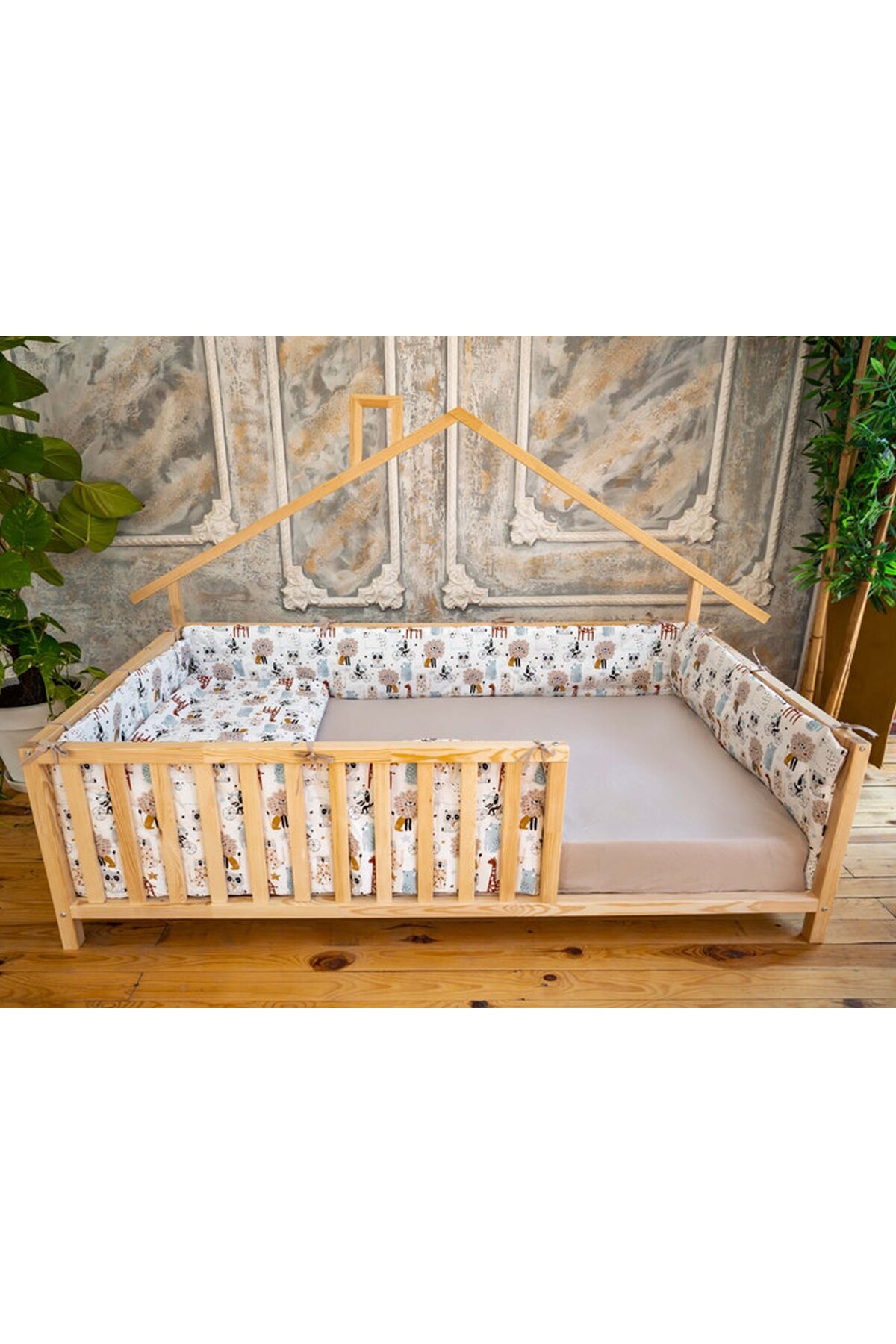 Montessori Ahşap Karyola - Montessori Yatak - Montessori Karyola - Oppipo-19