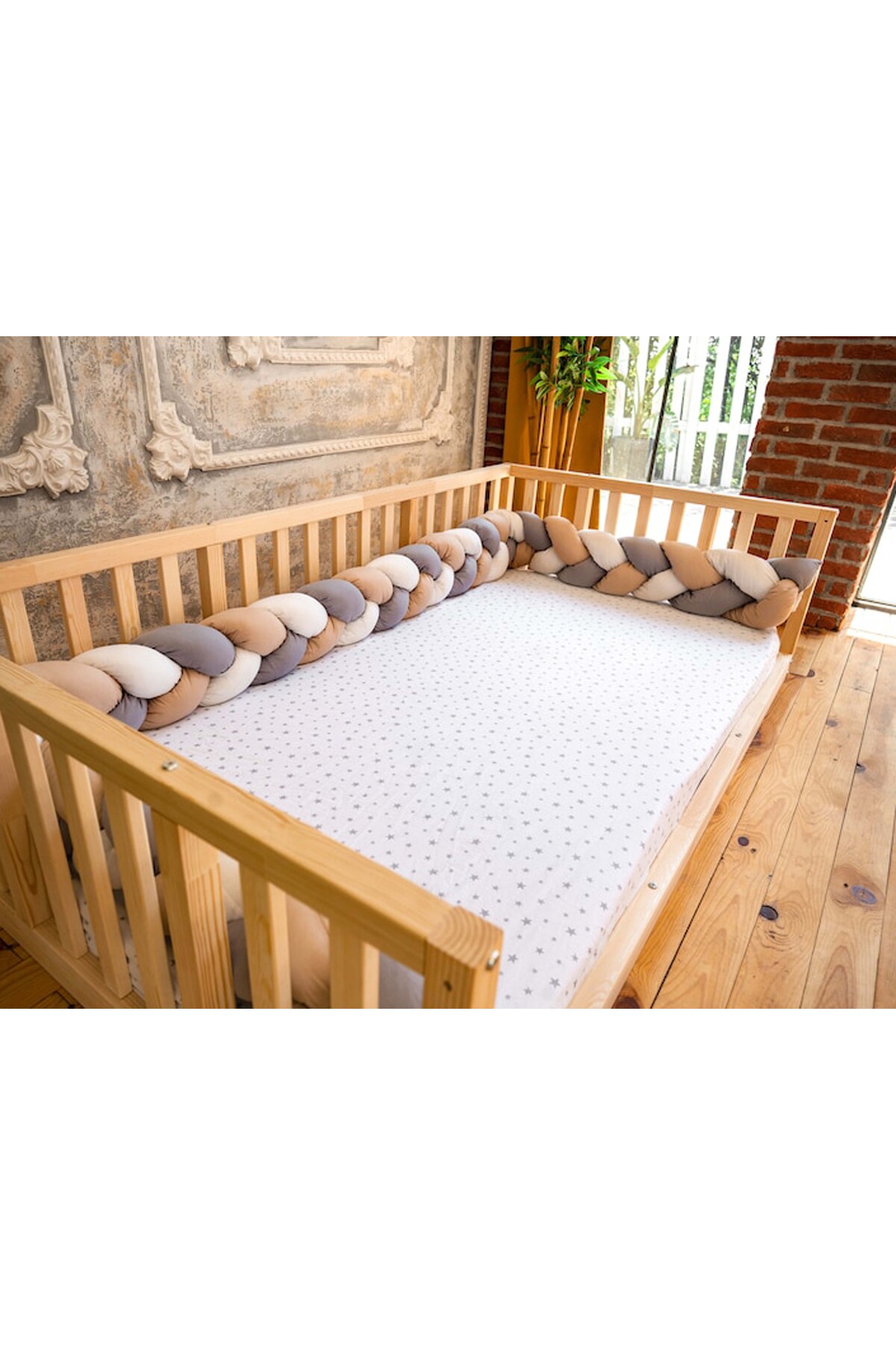 Montessori Ahşap Karyola - Montessori Karyola - Montessori Yatak - Opmont-23